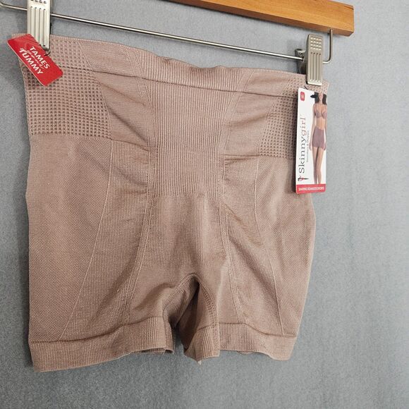 New Skinnygirl Shaping Seamless Shorts Size Medium 6/8 Beige SG7016 - Picture 2 of 5